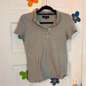 Gray Aeropostale Collared Shirt - Like New